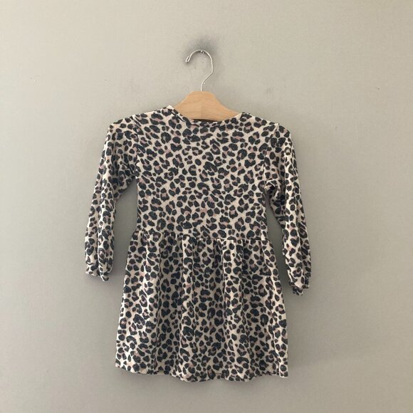 $23 ADD ON Zara leopard print long sleeve dress Janie and Jack Baby Gap - Picture 1 of 3